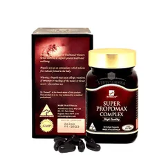 Viên uống keo ong Dr Natural Super Propomax Complex 60 viên - Hỗ trợ tăng cường sức đề kháng, phục hồi sức khỏe với hạt maca và trà xanh