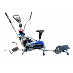 Xe Đạp Tập Thể Dục Đa Năng Mofit MO 2086 - Tích Hợp Yên Ngồi, 2 Bộ Tạ Tay, Đĩa Xoay Eo, Tập Luyện Hiệu Quả Tại Nhà