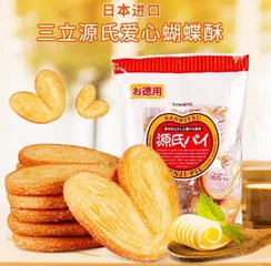 Bánh Bơ Nướng Sanritsu Nhật Bản - Bánh Ngọt Giòn Rụm Hương Vị Thơm Ngon, Thích Hợp Ăn Sáng và Vặt 184g