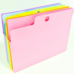 Bìa tài liệu 5 ngăn Thiên Long DF-001 - Lưu trữ 130 tờ A4, thiết kế gọn nhẹ, màu sắc nhận diện dễ dàng, tiện lợi cho văn phòng và học tập.