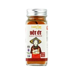 Bột ớt hữu cơ sấy lạnh Dalahouse 50g - Gia vị cay tự nhiên giữ nguyên hương vị và chất dinh dưỡng cho món ăn thêm đậm đà
