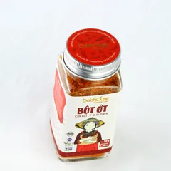 Bột ớt hữu cơ sấy lạnh Dalahouse 50g - Gia vị cay tự nhiên giữ nguyên hương vị và chất dinh dưỡng cho món ăn thêm đậm đà