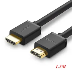 Cáp HDMI 1.4 1,5M UGREEN - Hỗ trợ Ethernet, 4K 2K, Kết nối Blu-Ray, Tivi 3D, Xbox, PS3, Âm thanh Dolby TrueHD chất lượng cao
