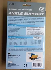 Đai Hỗ Trợ Cổ Chân Special SP-202 - Chất liệu CoolMax và Airprene Thoáng Mát, Giảm Đau, Phục Hồi Nhanh, Dùng Cho Nam Nữ