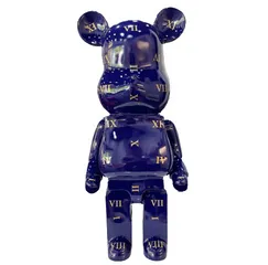 Gấu Bearbrick LV DBCP285 80cm Sơn Xanh - Đồ Chơi Sưu Tập Thiết Kế Tối Giản Dễ Thương, Thích Hợp Trang Trí Nhà Cửa
