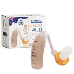 Máy Trợ Thính Đeo Tai Không Dây BioHealth JH-115 - Thiết Kế Nhỏ Gọn, Khuếch Đại Âm Thanh Cho Người Nghe Kém