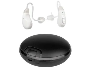 Máy Trợ Thính Không Dây Biohealth JH-D59 - BTE Hỗ Trợ Khuếch Đại Âm Thanh, Pin Sạc USB Tuổi Thọ 20 Giờ, Giảm Tiếng Ồn, Thiết Kế Thẩm Mỹ