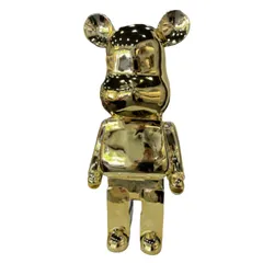 Mô hình gấu Bearbrick 80cm mạ vàng cao cấp DBCP289 - Đồ trang trí nhà cửa độc đáo, thiết kế nghệ thuật lấy cảm hứng từ Stanley Kubrick