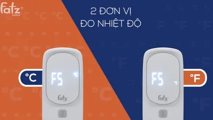 Nhiệt Kế Hồng Ngoại Không Tiếp Xúc Fatzbaby Prompt 1 JXB311 - Đo Nhiệt Độ Cơ Thể, Bề Mặt, Nhiệt Độ Phòng, Độ Chính Xác Cao