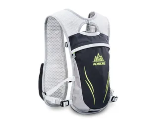 Balo Thể Thao Đeo Bụng Aonijie E885 Kèm Vest Nước 1.5L - Chất Liệu Nylon Chống Nước, Phản Quang An Toàn Khi Tập Gym, Chạy Bộ