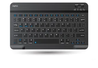 Bàn phím Bluetooth Inphic V750B - Kết nối ổn định cho iOS, Android, Windows - Không dây, mỏng nhẹ, pin sạc lại, tiện dụng cho laptop và tablet