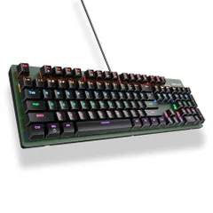 Bàn Phím Cơ Inphic V910 Có Dây RGB Led Mix Backlit 104 Phím - Phụ Kiện Máy Tính Đa Năng Cho Game Thủ