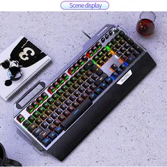 Bàn Phím Cơ Gaming 104 Phím Led RGB Sidotech Yindiao K100 - Thiết Kế Hiện Đại, Độ Nhạy Cao, Chống Mỏi Tối Ưu