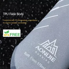 Bình Nước Mềm Aonijie SD23 - Chất Liệu An Toàn, Tiện Lợi Cho Mọi Môn Thể Thao Ngoài Trời, Dung Tích 170ml & 420ml