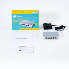 Bộ Chia Tín Hiệu Để Bàn TP-Link TL-SF1005D - 5 Cổng Ethernet 10/100Mbps Nhỏ Gọn, Dễ Dàng Kết Nối Mạng