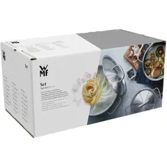 Bộ Nồi WMF Provence Plus 5 Món Cao Cấp Đức - Thép Không Gỉ, Thiết Kế 3 Lớp, Dễ Dàng Vệ Sinh, Phù Hợp Với Máy Rửa Bát
