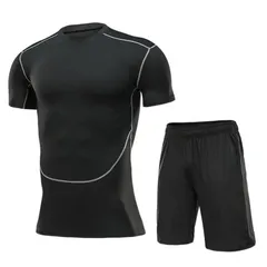 Bộ Quần Áo Gym Nam Pro Combat Ôm Body - Thời Trang Thể Thao Năng Động, Chất Liệu Co Giãn, Duy Trì Cảm Giác Thoáng Mát Khi Tập Luyện