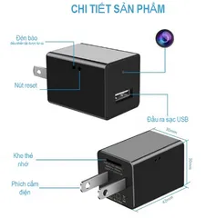 Camera Mini Full HD 1080P Kết Nối Điện Thoại Minivan X21 - Camera Ngụy Trang Quay 24/24, Ghi Âm Siêu Nhạy, Không Đèn Báo