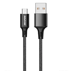 Cáp Micro Dây Dù 1m Drapow DM41 - Chất Liệu Chống Gãy, Sạc Và Truyền Dữ Liệu Ổn Định, Phụ Kiện Điện Thoại Tiện Ích