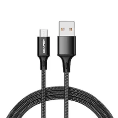 Cáp Micro Dây Dù 1m Drapow DM41 - Chất Liệu Chống Gãy, Sạc Và Truyền Dữ Liệu Ổn Định, Phụ Kiện Điện Thoại Tiện Ích