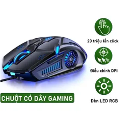 Chuột Gaming Có Dây Sidotech Yindiao G5S RGB - Chuột Chơi Game Chuyên Nghiệp, Độ Nhạy Cao, Tốc Độ Phản Hồi Nhanh