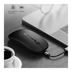 Chuột Không Dây Inphic M2B Bluetooth 5.0 - Tương Thích MacOS, iOS, Windows, Thiết Kế Gọn Nhẹ, Độ Nhạy Cao, Pin Li-Ion 500mAh