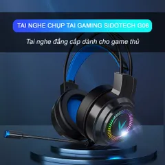 Combo Bàn Phím Gaming V4PRO + Tai Nghe Chụp TAI G06 + Chuột G5 SIDOTECH - Thiết Bị Chuyên Dụng Cho Game Thủ và Văn Phòng