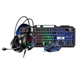 Combo Gaming Sidotech V4 Pro - Bàn Phím, Chuột G5 3200DPI & Tai Nghe Q7 - Phụ Kiện Thích Hợp Chơi Game và Làm Việc Văn Phòng