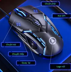 Combo Gaming Sidotech V4 Pro - Bàn Phím, Chuột G5 3200DPI & Tai Nghe Q7 - Phụ Kiện Thích Hợp Chơi Game và Làm Việc Văn Phòng