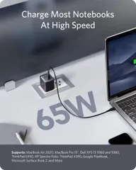 Củ sạc Anker 65W A2663 Nano II - Sạc nhanh USB-C Compact cho iPhone, MacBook, Laptop - Công nghệ GAN II tiên tiến