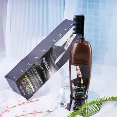 Dầu Gội Phủ Bạc Tworld Perfect Hair Dark Color 200ml - Giúp Tóc Đen Tự Nhiên, Chăm Sóc Tóc Mềm Mượt, Không Gây Kích Ứng