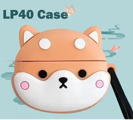 Hộp bảo vệ tai nghe Lenovo LP40 và LP40S - Chất liệu Silicon dẻo, chống sốc, họa tiết đáng yêu cho fan yêu thích công nghệ