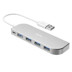 Cổng Mở Rộng Hub USB 2.0 Inphic H6 IP-2317 - 4 Cổng, Thiết Kế Sang Trọng, Dễ Dàng Mang Theo, Phụ Kiện Máy Tính Chính Hãng