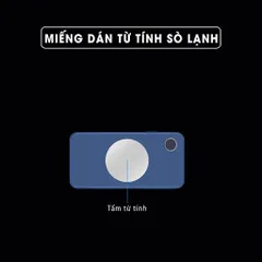 Miếng Dán Từ Tính SIDOTECH Cho Quạt Tản Nhiệt Điện Thoại - Hỗ Trợ Sạc Không Dây Magsafe Cho iPhone