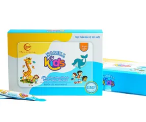 Nobell Kids - Thực phẩm hỗ trợ tiêu hóa và kích thích trẻ ăn ngon, 30 gói x 10ml, dinh dưỡng chuyên biệt cho trẻ em biếng ăn, phát triển toàn diện.