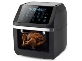 Nồi Chiên Không Dầu Haruto HAF810 - Dung Tích 10 Lít, Công Nghệ Rapid Air, 6 Phụ Kiện, Tiết Kiệm Dầu Mỡ Cho Món Ngon Hàng Ngày