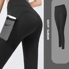 Quần Tập Gym Yoga Nữ Cạp Cao Gepo GP103 - Có Túi Đựng Điện Thoại, Chất Liệu Cao Cấp, Thoải Mái Cho Các Môn Thể Thao