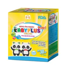 Siro Ăn Ngon Baby Plus 30 Gói - Hỗ Trợ Tiêu Hóa Tốt, Tăng Cường Hấp Thụ Dinh Dưỡng Cho Trẻ Em