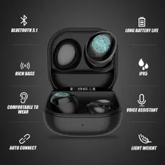 Tai Nghe Bluetooth 5.1 Lenovo x Wecool Moonwalk M3 - Âm Thanh HD, Chống Nước IPX5, Thời Gian Phát 24 Giờ, Thiết Kế Gọn Nhẹ