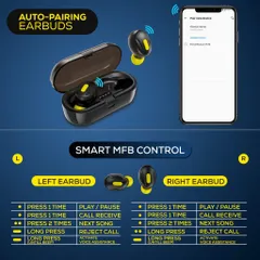 Tai Nghe Bluetooth 5.1 Lenovo X Wecool Moonwalk Mini - Âm Thanh Nổi HD, Chơi Game Siêu Nhẹ, Hộp Sạc Tiện Dụng, Thời Gian Chơi Lên Đến 16 Giờ