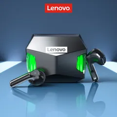 Tai nghe Bluetooth Lenovo GM5 Không Dây - Giảm Tiếng Ồn, Độ Trễ Thấp 60ms, Chống Nước IPX45, Tối Ưu Cho Game Thủ
