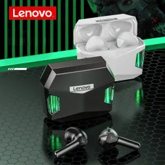 Tai nghe Bluetooth Lenovo GM5 Không Dây - Giảm Tiếng Ồn, Độ Trễ Thấp 60ms, Chống Nước IPX45, Tối Ưu Cho Game Thủ