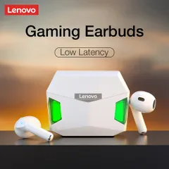 Tai nghe Bluetooth Lenovo GM5 Không Dây - Giảm Tiếng Ồn, Độ Trễ Thấp 60ms, Chống Nước IPX45, Tối Ưu Cho Game Thủ