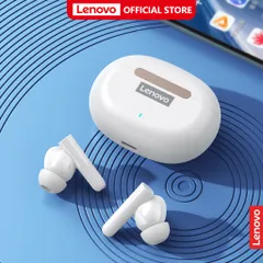 Tai Nghe Bluetooth Lenovo LP3 Mới - ANC Giảm Ồn, Thiết Kế Nhét Tai Hiện Đại, Âm Thanh Chất Lượng Cao, Phù Hợp Để Nghe Nhạc và Gọi Điện