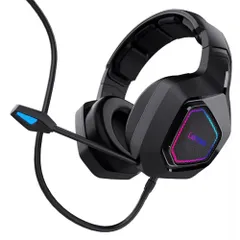Tai Nghe Chụp Tai Lenovo G50A Có Dây - Âm Thanh HD Với Đèn RGB và Micro Chống Ồn, Hoàn Hảo Cho Chơi Game Và Nghe Nhạc