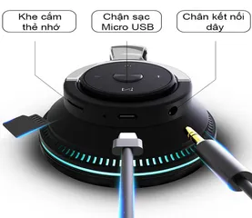 Tai Nghe Chụp Tai Bluetooth Sidotech H2 - Chống Ồn, Âm Thanh Chất Lượng Cao, Thiết Kế Đẹp, Tích Hợp Mic Đàm Thoại Tiện Lợi
