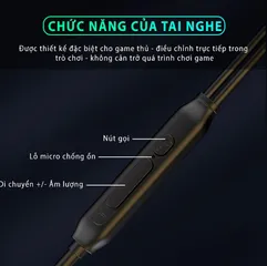 Tai nghe Gaming SIDOTECH G3M có mic chống ồn - Chất lượng âm thanh nâng cao cho game thủ PUBG, Liên Quân, FF, Tốc Chiến