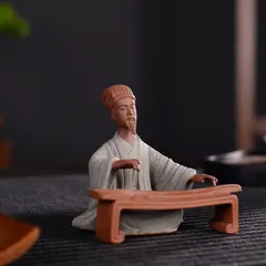 Tượng Khổng Minh Gia Cát Lượng Gốm Sứ Tử Sa Cao Cấp - Phong Thủy Trí Tuệ và Thành Công Trong Học Vấn, Công Danh, Nghệ Thuật Trang Trí