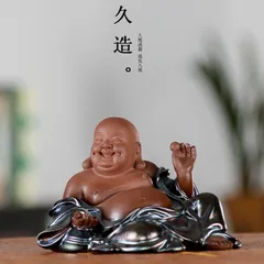 Tượng Phật Di Lặc Ngồi An Nhiên Gốm Sứ Thủ Công - Vật Phẩm Phong Thủy Tốt Lành, Biểu Tượng May Mắn và Thịnh Vượng