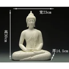 Tượng Phật Thích Ca Gốm Tử Sa Cao Cấp 30cm - Phật Bổn Sư Mâu Ni Đài Sen Trang Trí Phong Thủy đẹp mắt